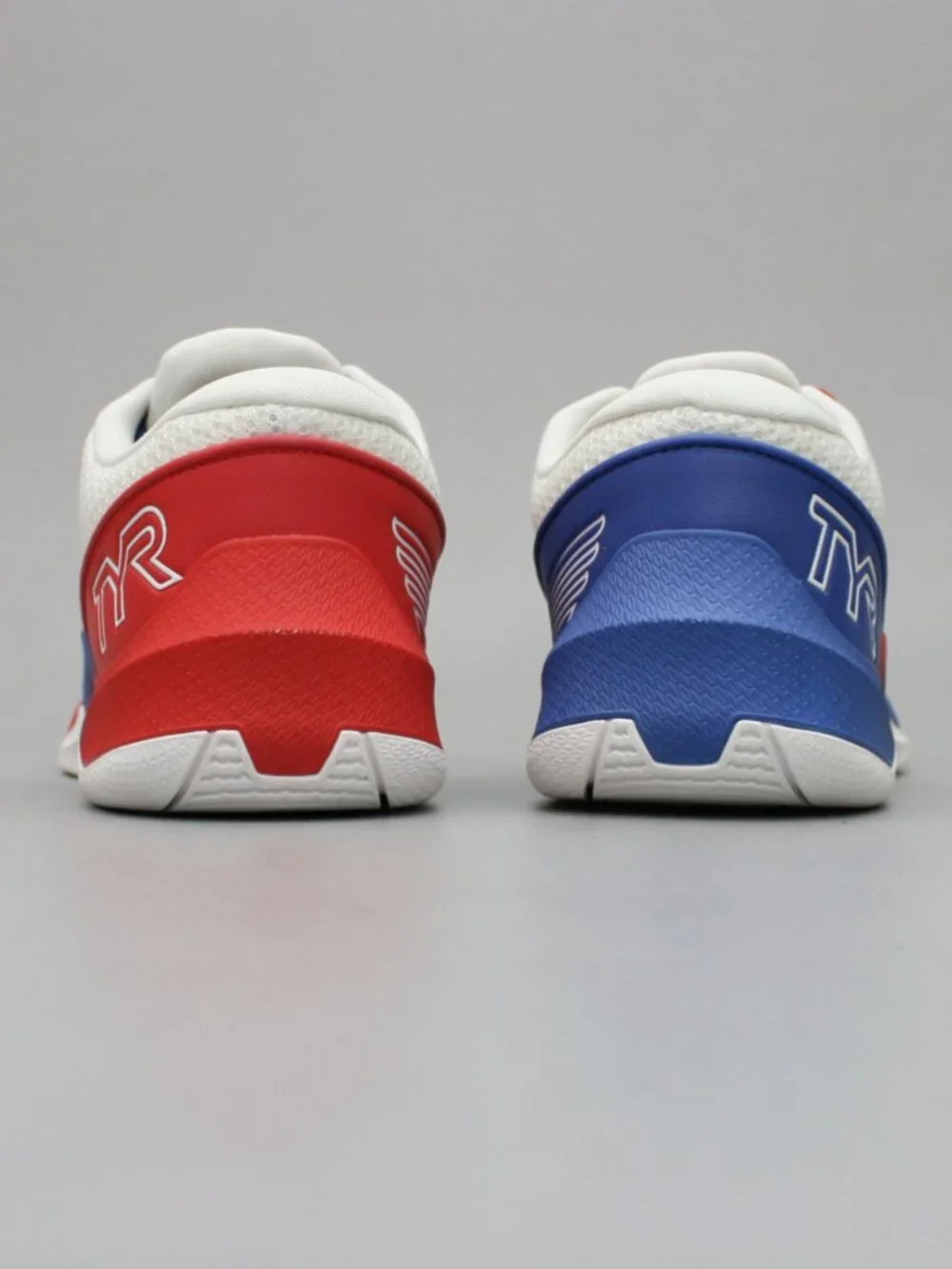 TYR Ladies 8 (men's 6.5) CXT-2 Trainer Red White Blue Mesh Gym Training Sneakers